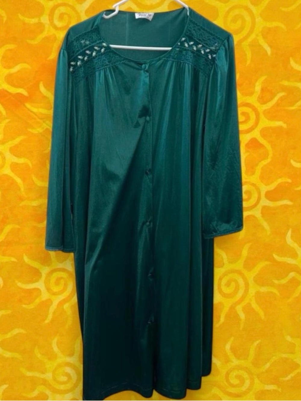 Fairy Vanity Fair VTG Nightgown Cottagecore Floral Lace twee boho Elegant Y2K